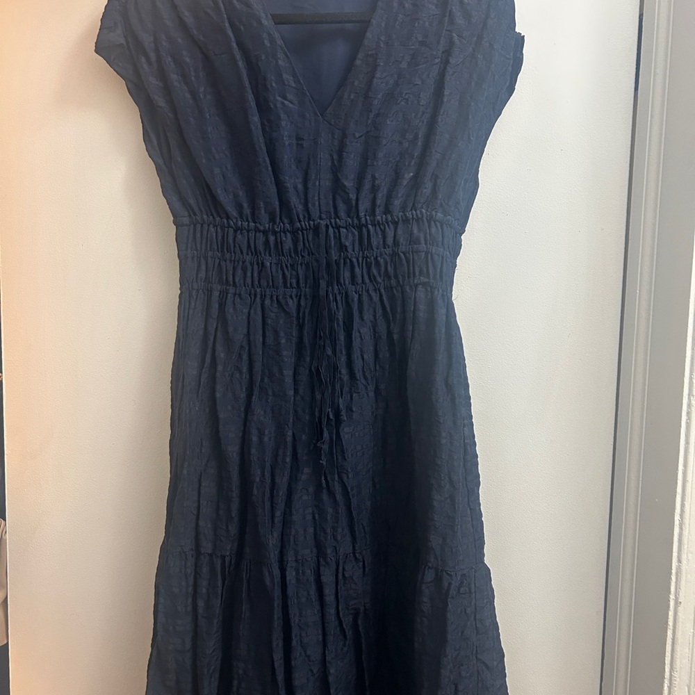 Marie Oliver Midnight Blue Midi Dress